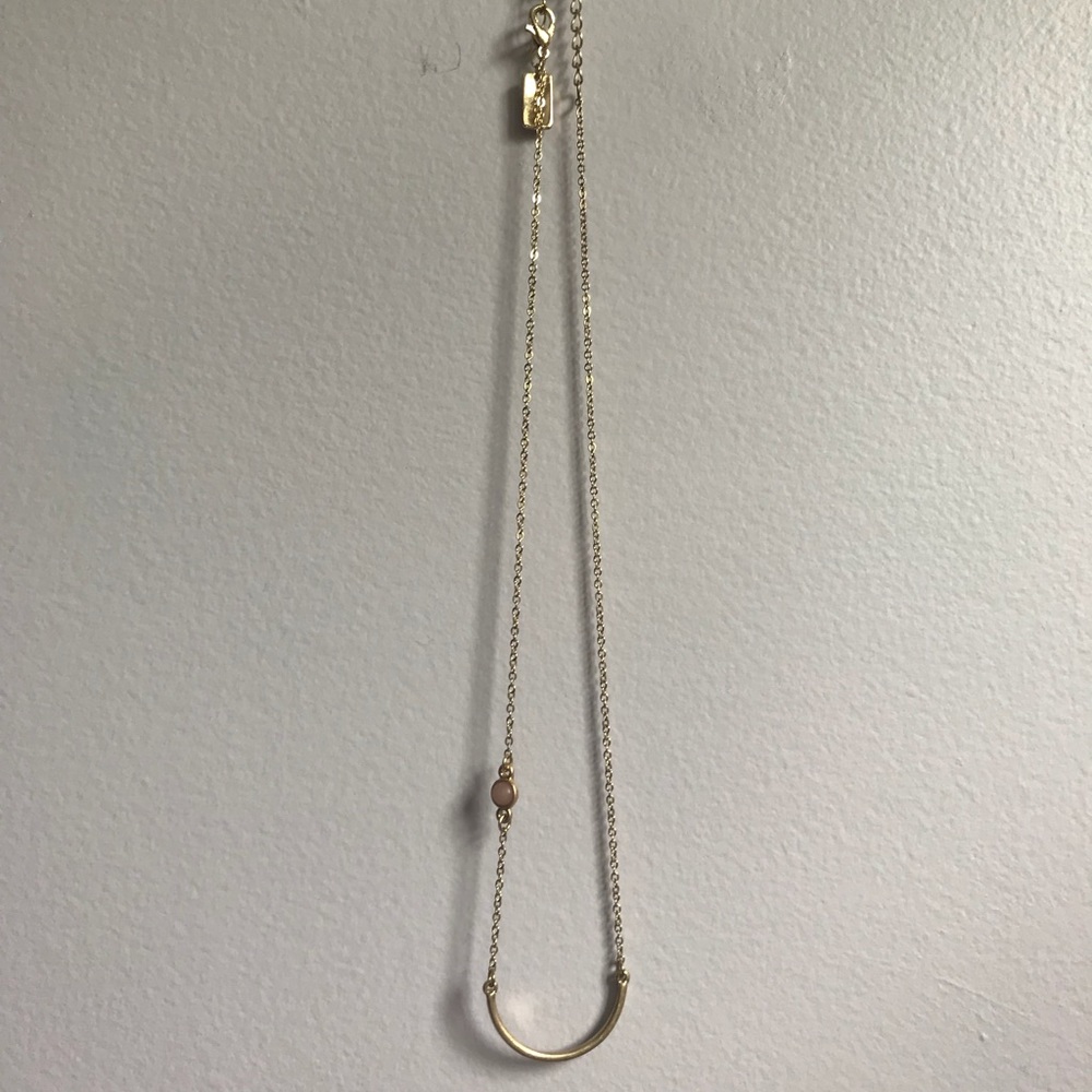 Pink and Gold Necklace